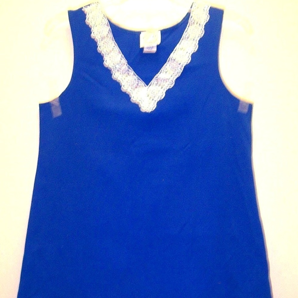 Vintage Maternity Lace Sequins Front  Comfy Top